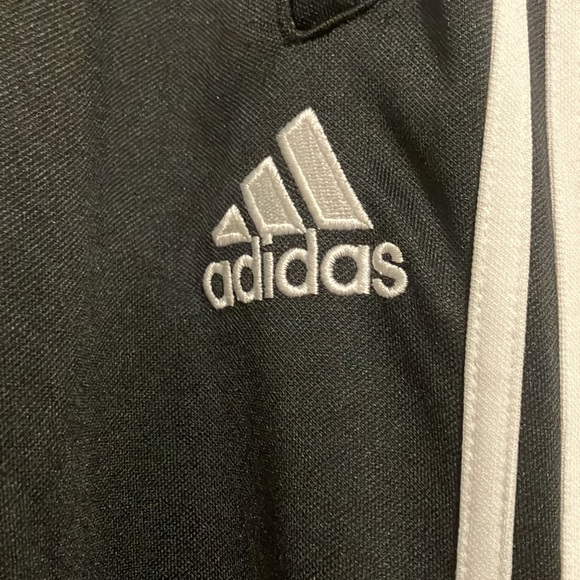 Adidas Slim-fit, breathable soccer pants with pockets and ankle zips. - Picture 2 of 7